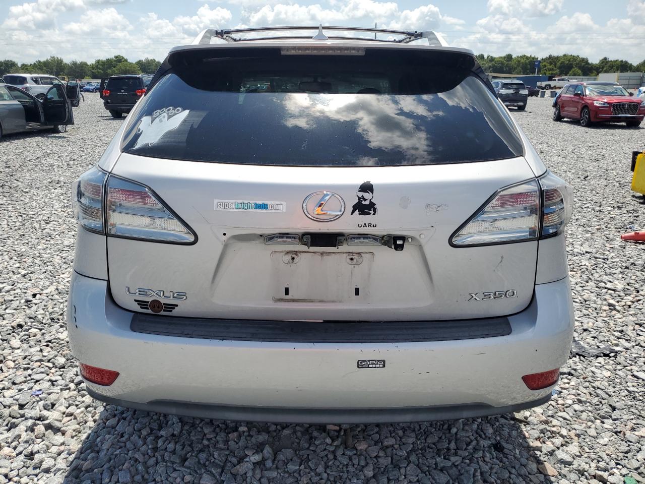 2010 Lexus Rx 350 Silver vin: 2T2BK1BA5AC064908