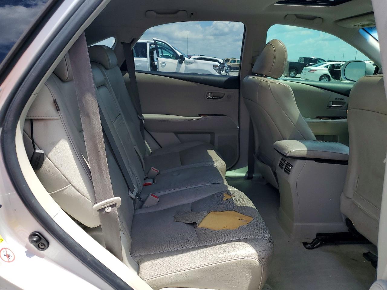 2010 Lexus Rx 350 Silver vin: 2T2BK1BA5AC064908