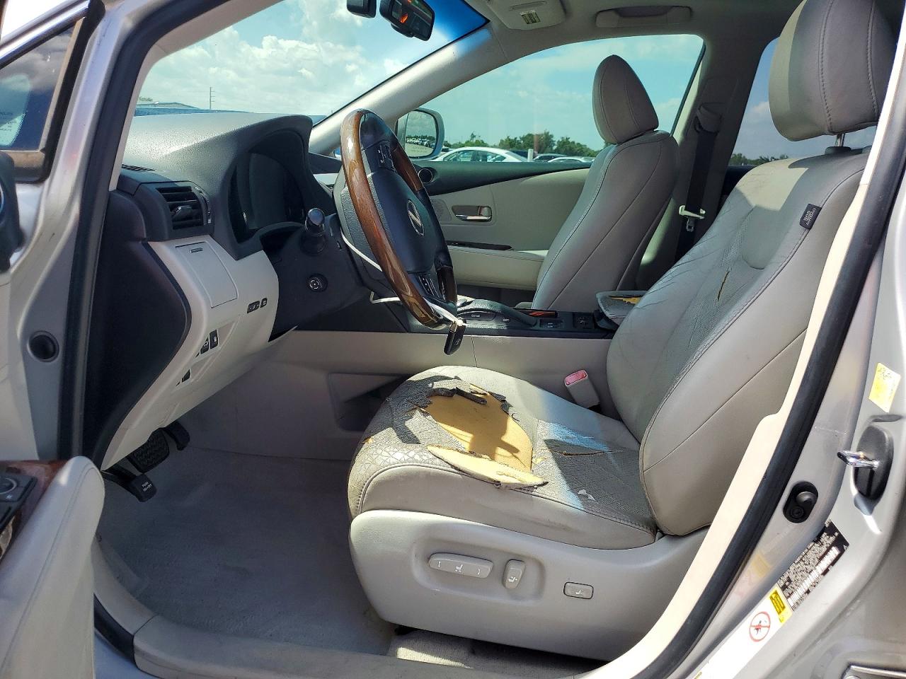 2010 Lexus Rx 350 Silver vin: 2T2BK1BA5AC064908