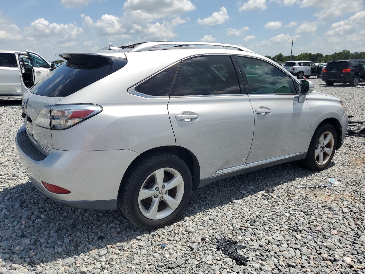 2010 Lexus Rx 350 Silver vin: 2T2BK1BA5AC064908