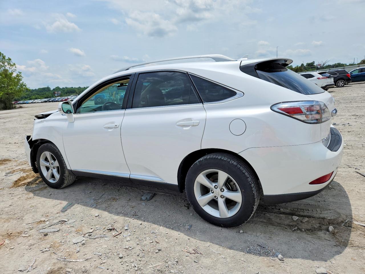 2010 Lexus Rx 350 White vin: 2T2BK1BA5AC067940