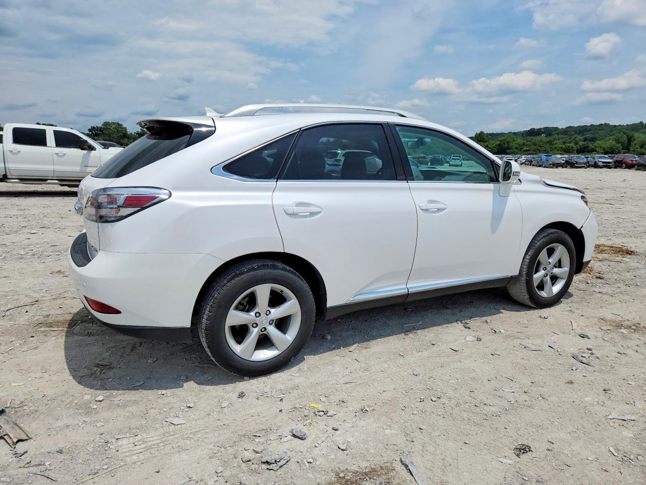 2010 Lexus Rx 350 White vin: 2T2BK1BA5AC067940
