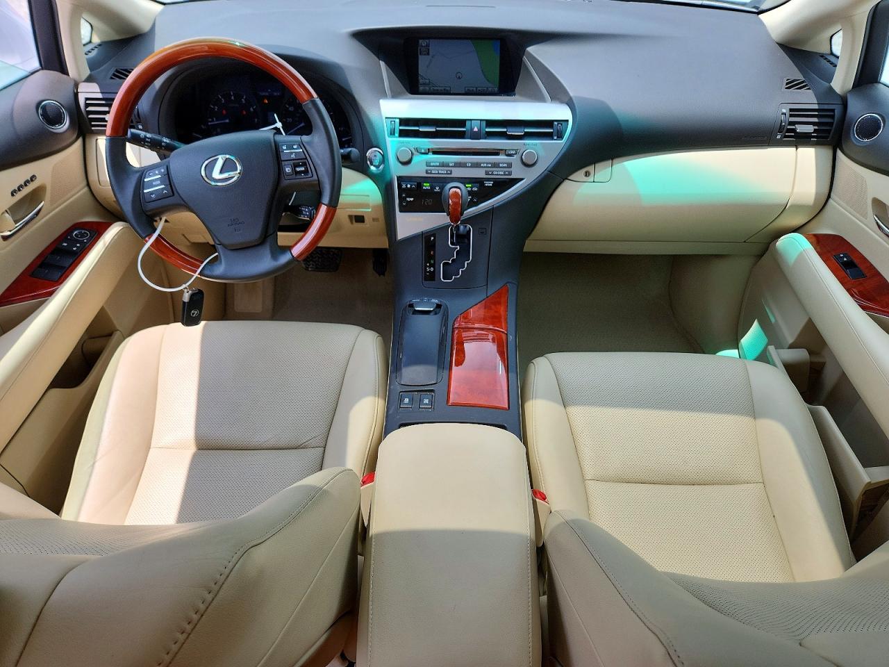 2010 Lexus Rx 350 White vin: 2T2BK1BA5AC067940
