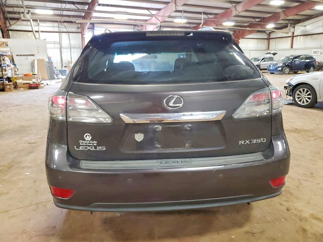 2010 Lexus Rx 350 Gray vin: 2T2BK1BA5AC073320