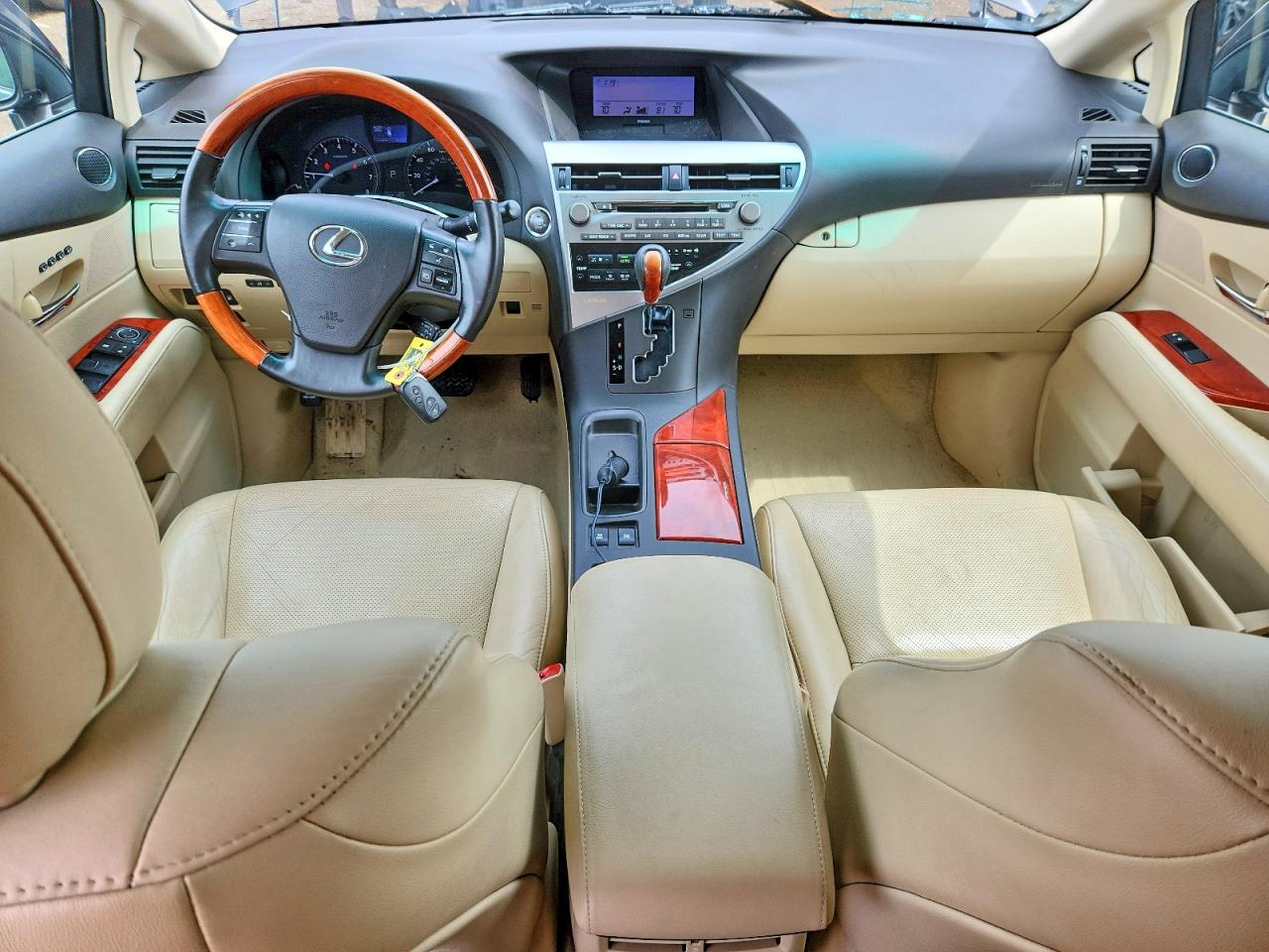 2010 Lexus Rx 350 Gray vin: 2T2BK1BA5AC077299