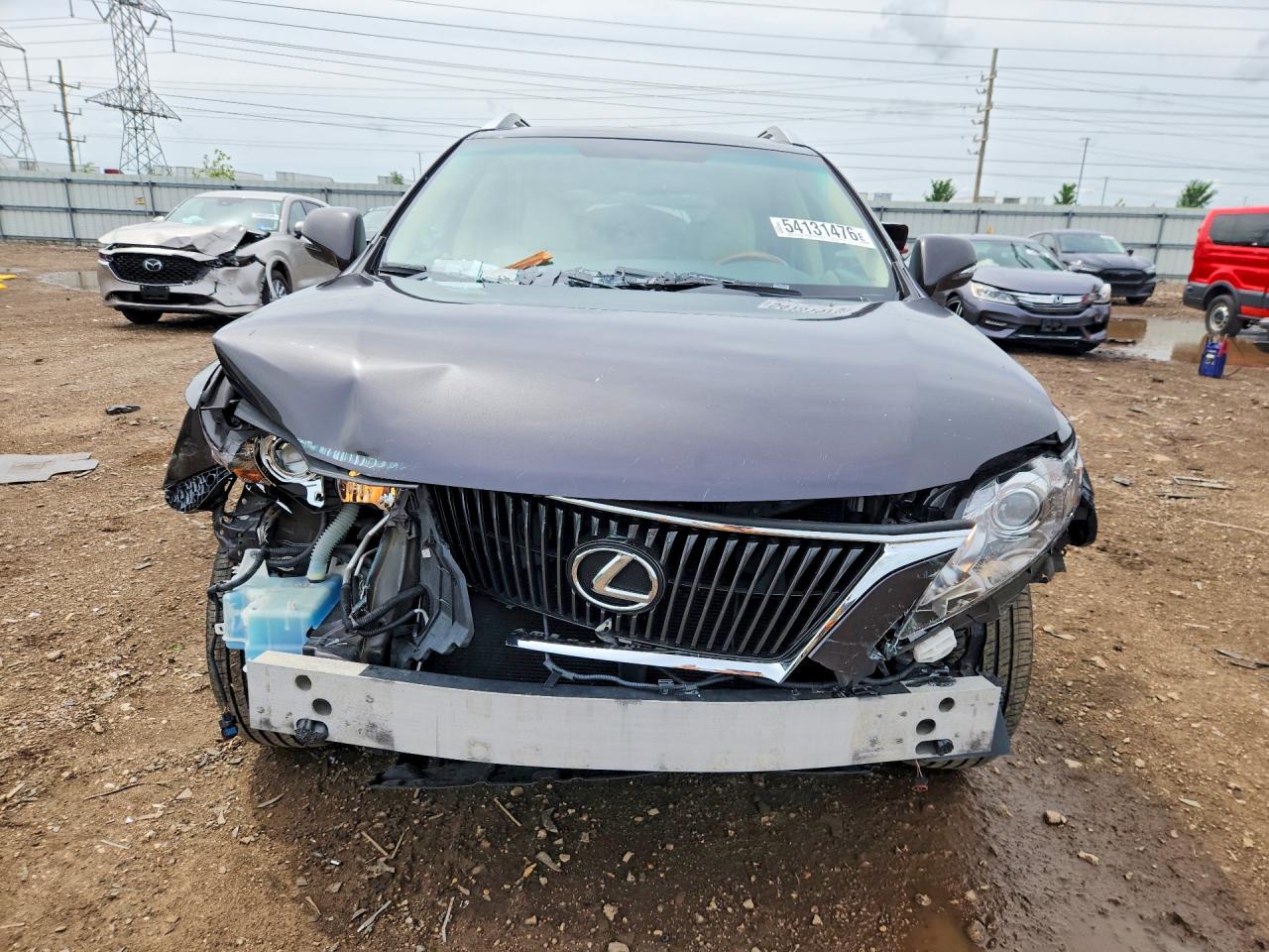 2010 Lexus Rx 350 Gray vin: 2T2BK1BA5AC077299