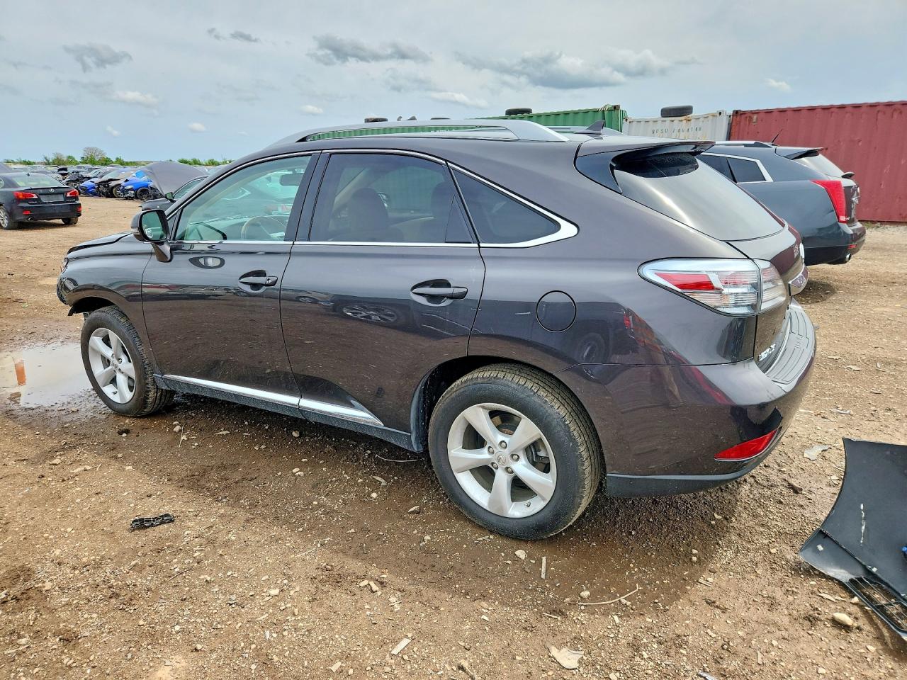 2010 Lexus Rx 350 Gray vin: 2T2BK1BA5AC077299