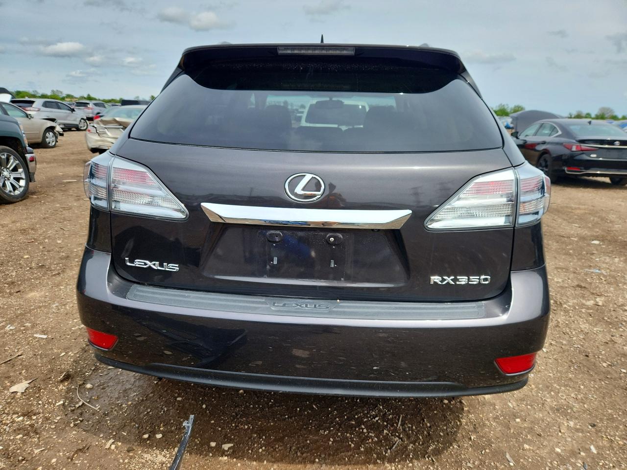 2010 Lexus Rx 350 Gray vin: 2T2BK1BA5AC077299