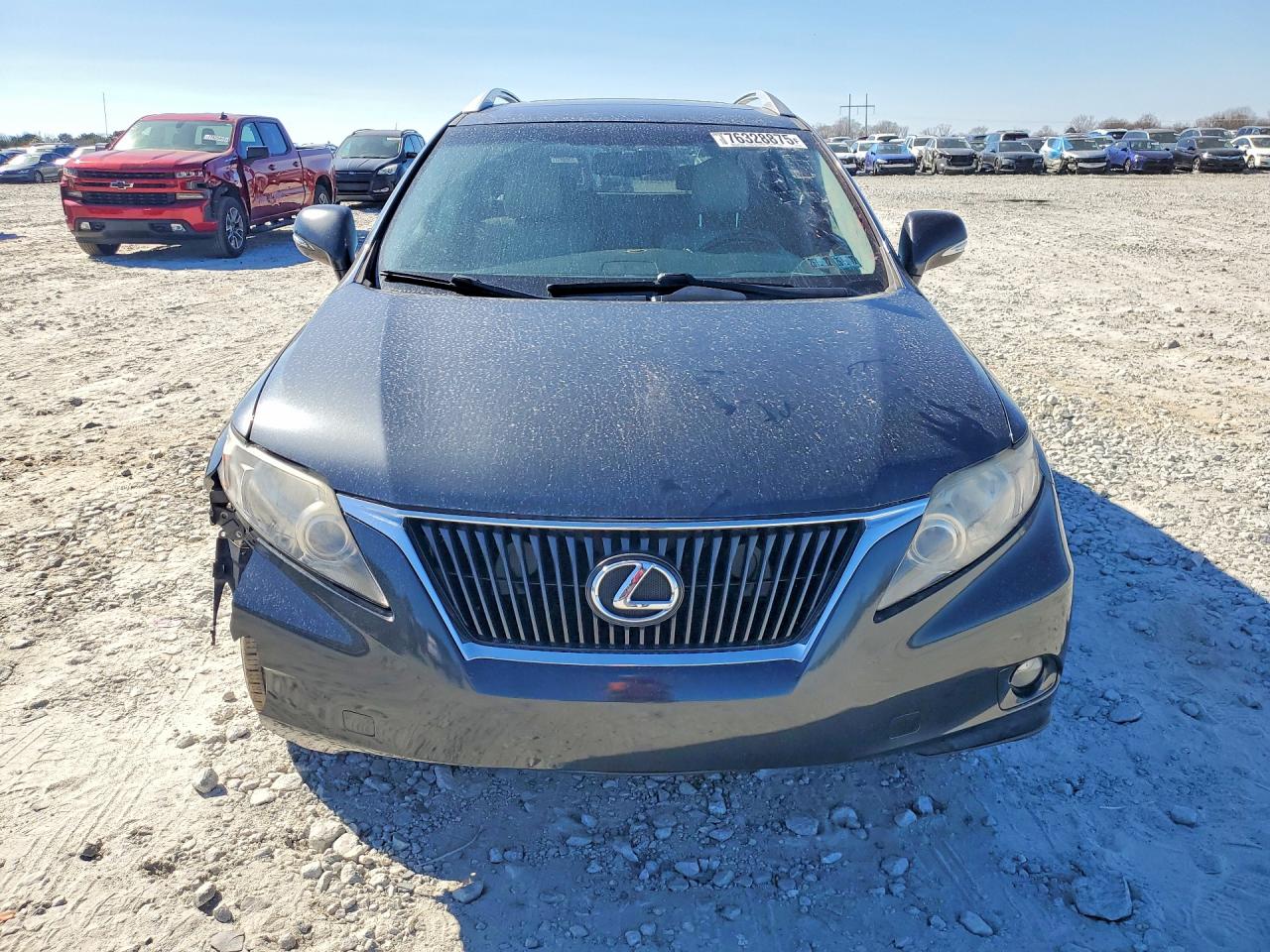 2010 Lexus Rx 350 Charcoal vin: 2T2BK1BA5AC079859