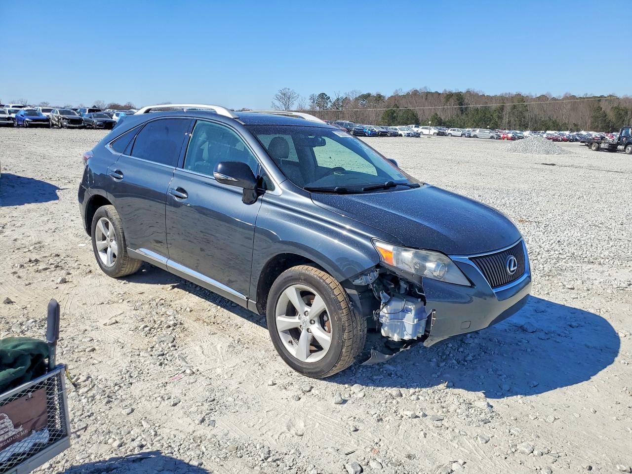 2010 Lexus Rx 350 Charcoal vin: 2T2BK1BA5AC079859