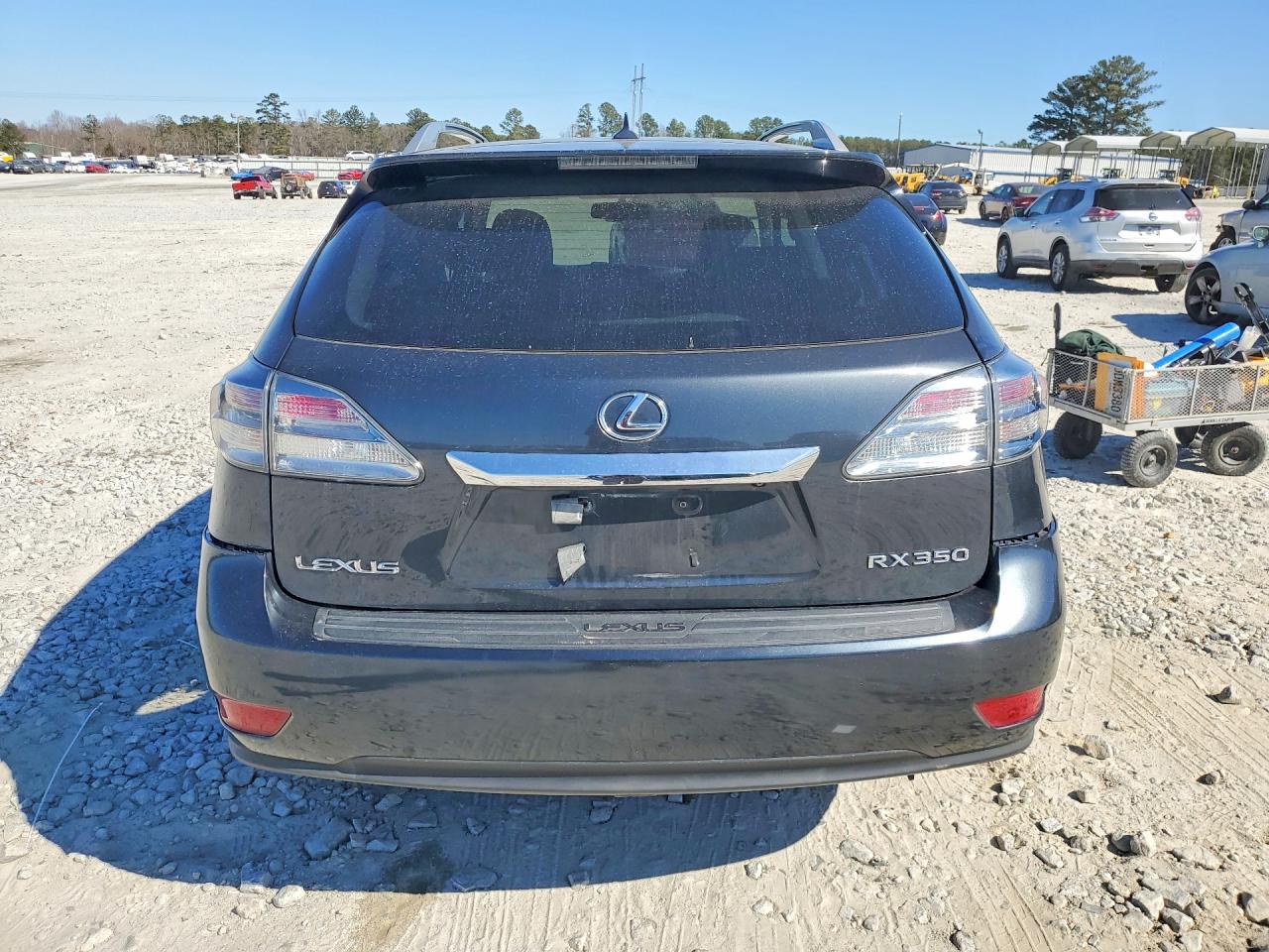 2010 Lexus Rx 350 Charcoal vin: 2T2BK1BA5AC079859
