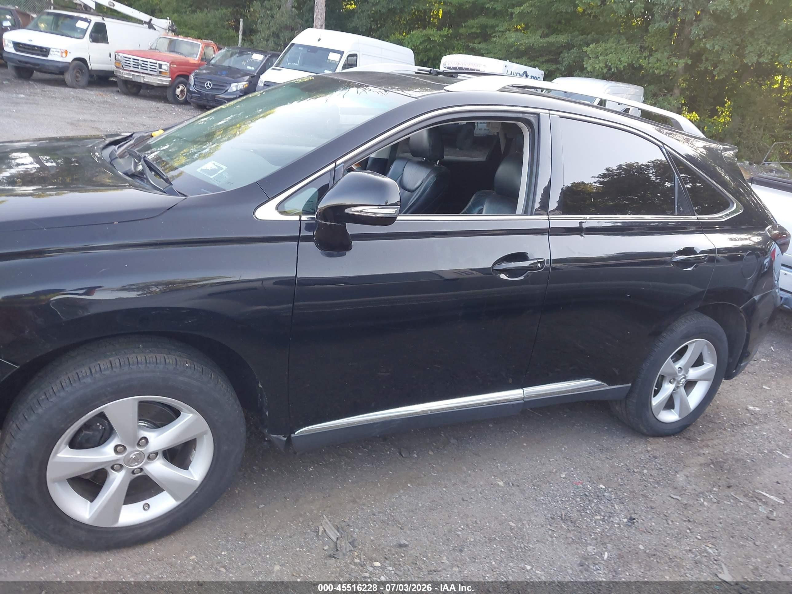 2010 Lexus Rx 350   Черный vin: 2T2BK1BA5AC079926