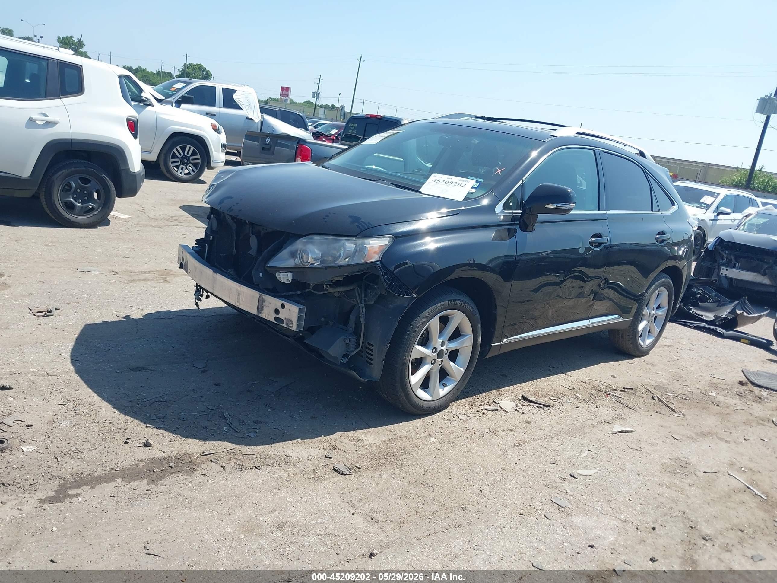 2011 Lexus Rx 350   Black vin: 2T2BK1BA5BC082360