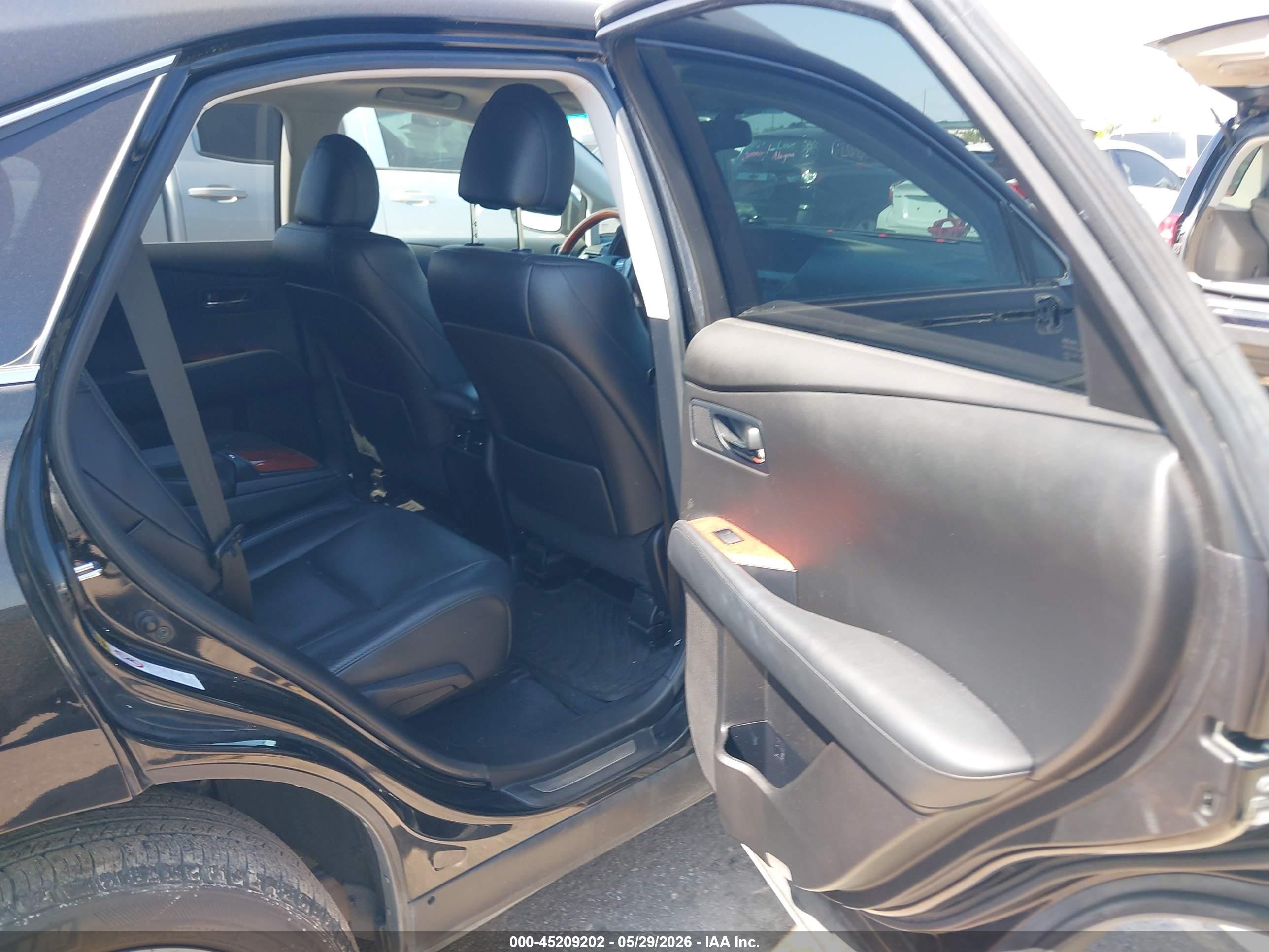 2011 Lexus Rx 350   Black vin: 2T2BK1BA5BC082360