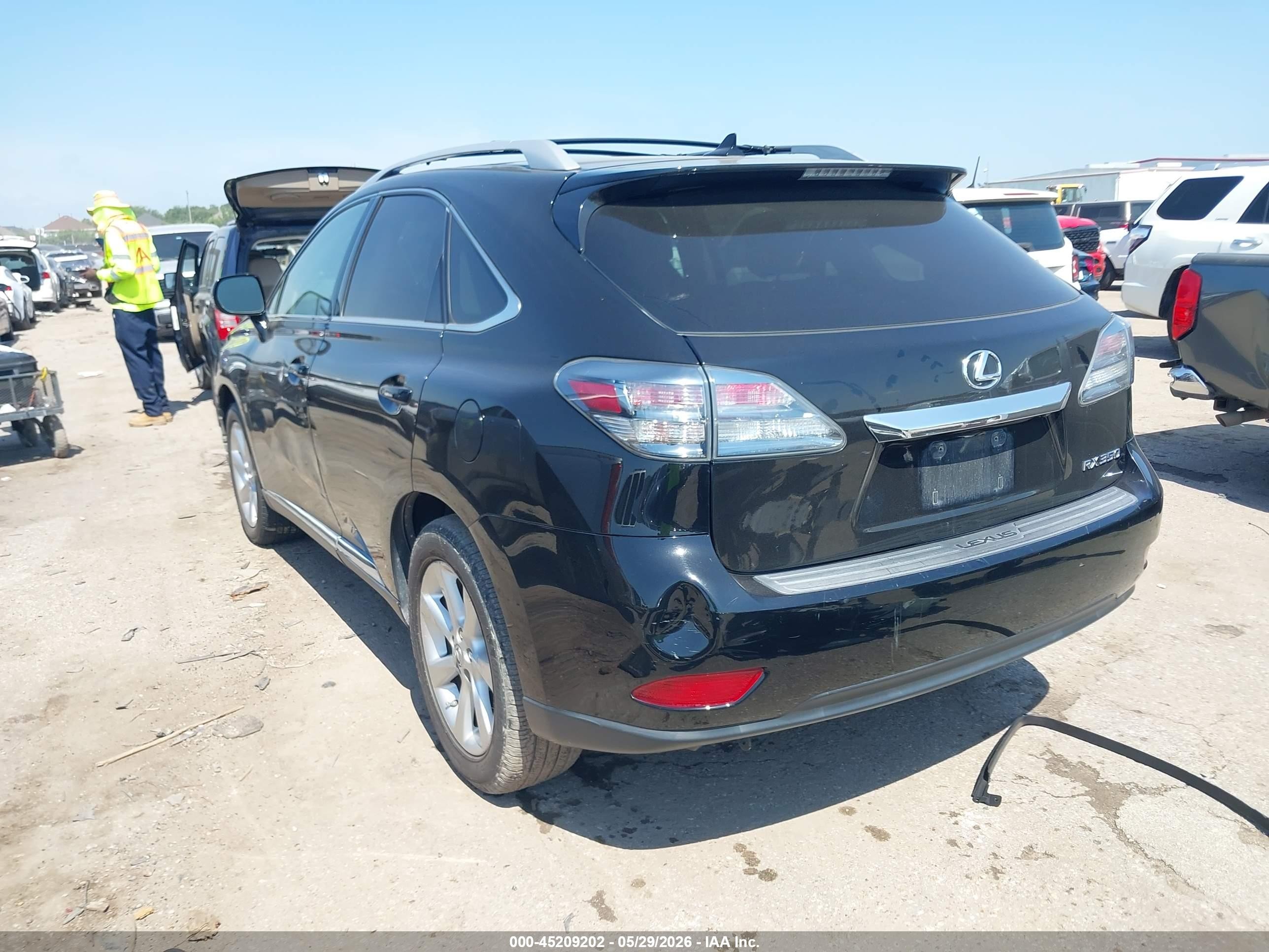 2011 Lexus Rx 350   Black vin: 2T2BK1BA5BC082360