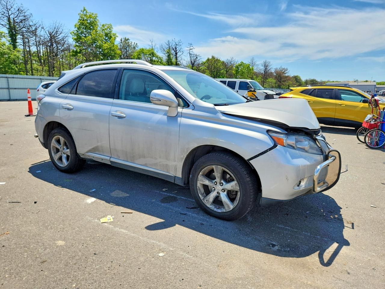 2011 Lexus Rx 350 Silver vin: 2T2BK1BA5BC082911