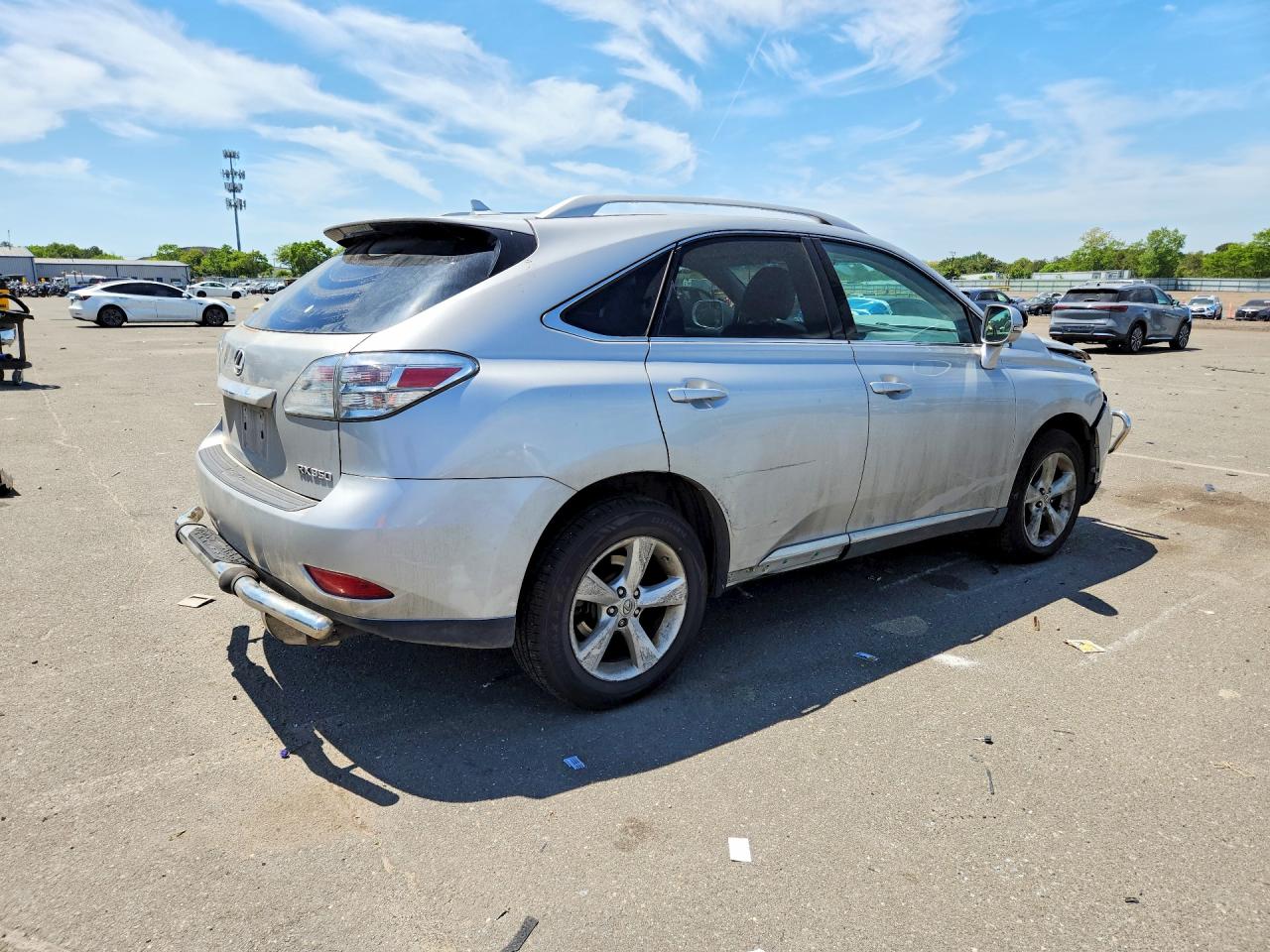 2011 Lexus Rx 350 Silver vin: 2T2BK1BA5BC082911
