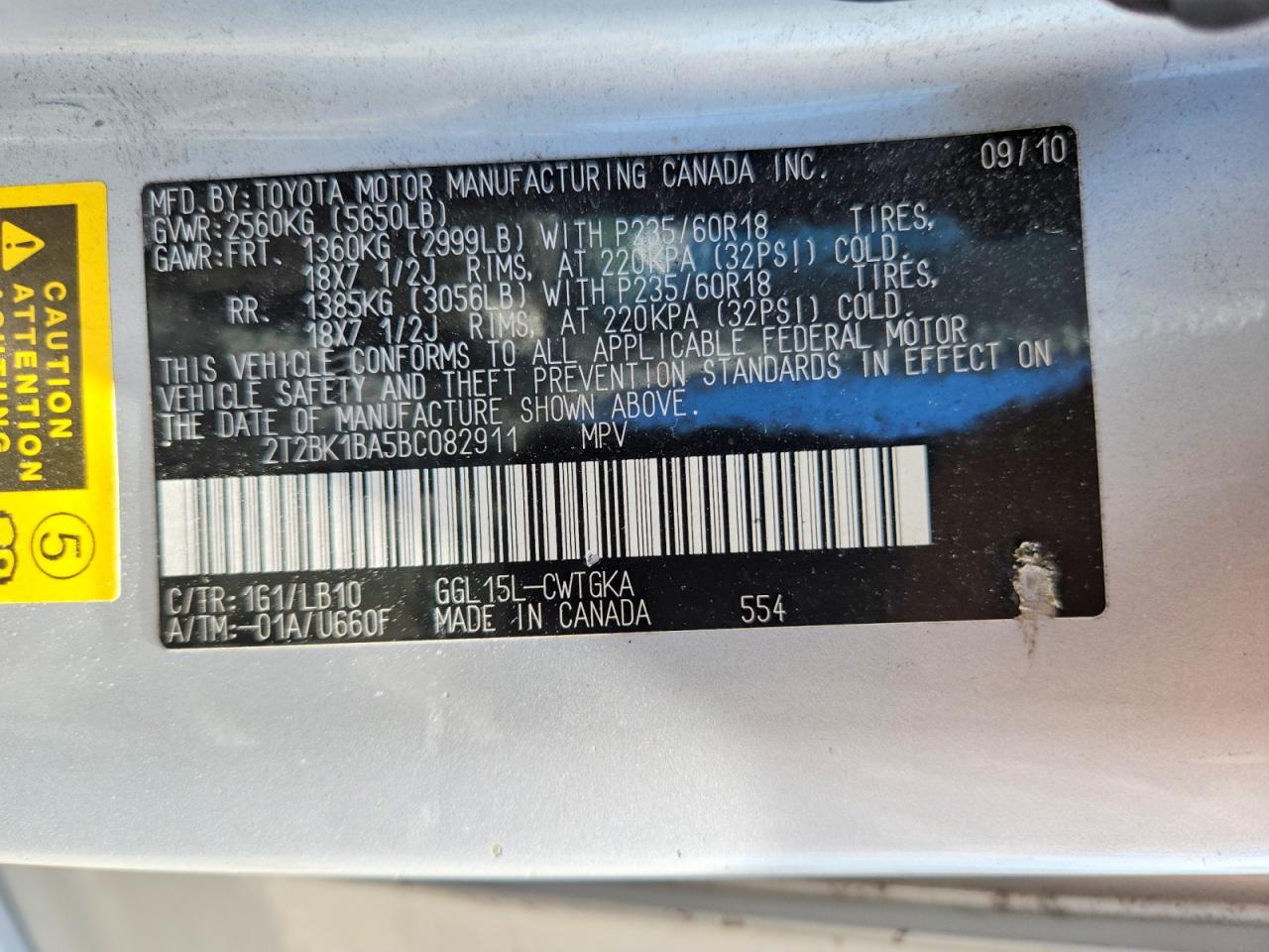 2011 Lexus Rx 350 Silver vin: 2T2BK1BA5BC082911