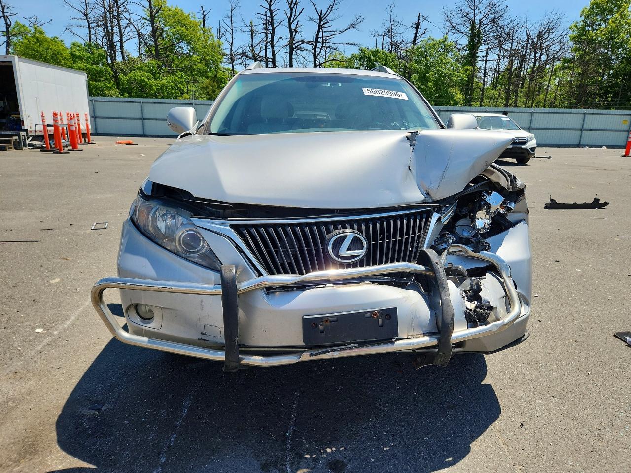 2011 Lexus Rx 350 Silver vin: 2T2BK1BA5BC082911
