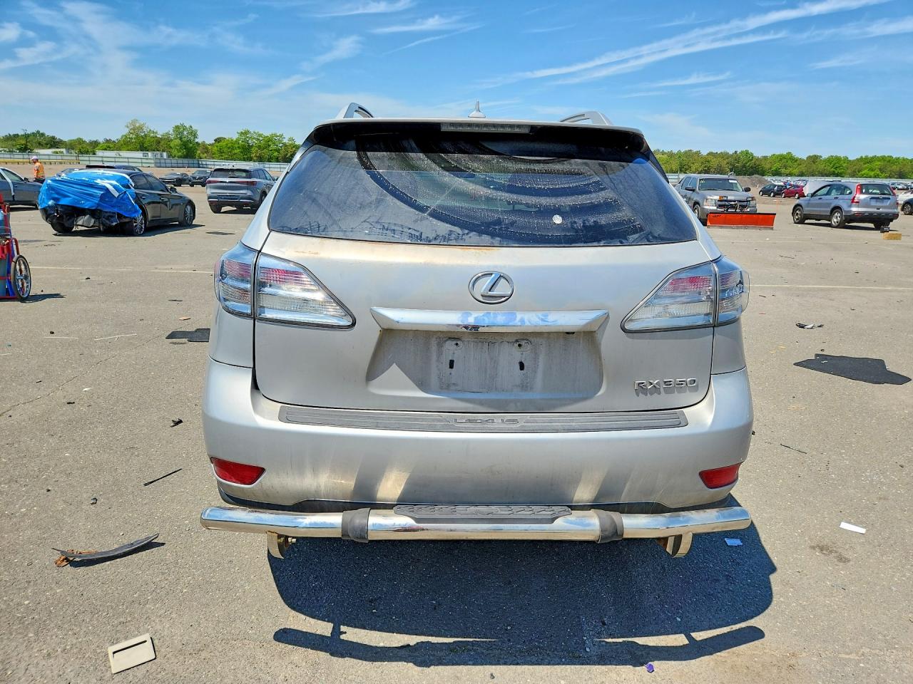 2011 Lexus Rx 350 Silver vin: 2T2BK1BA5BC082911