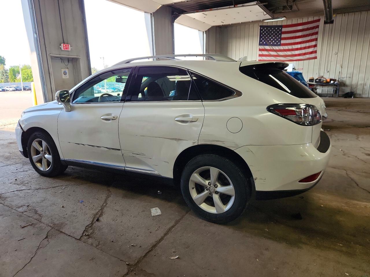 2011 Lexus Rx 350 White vin: 2T2BK1BA5BC087848
