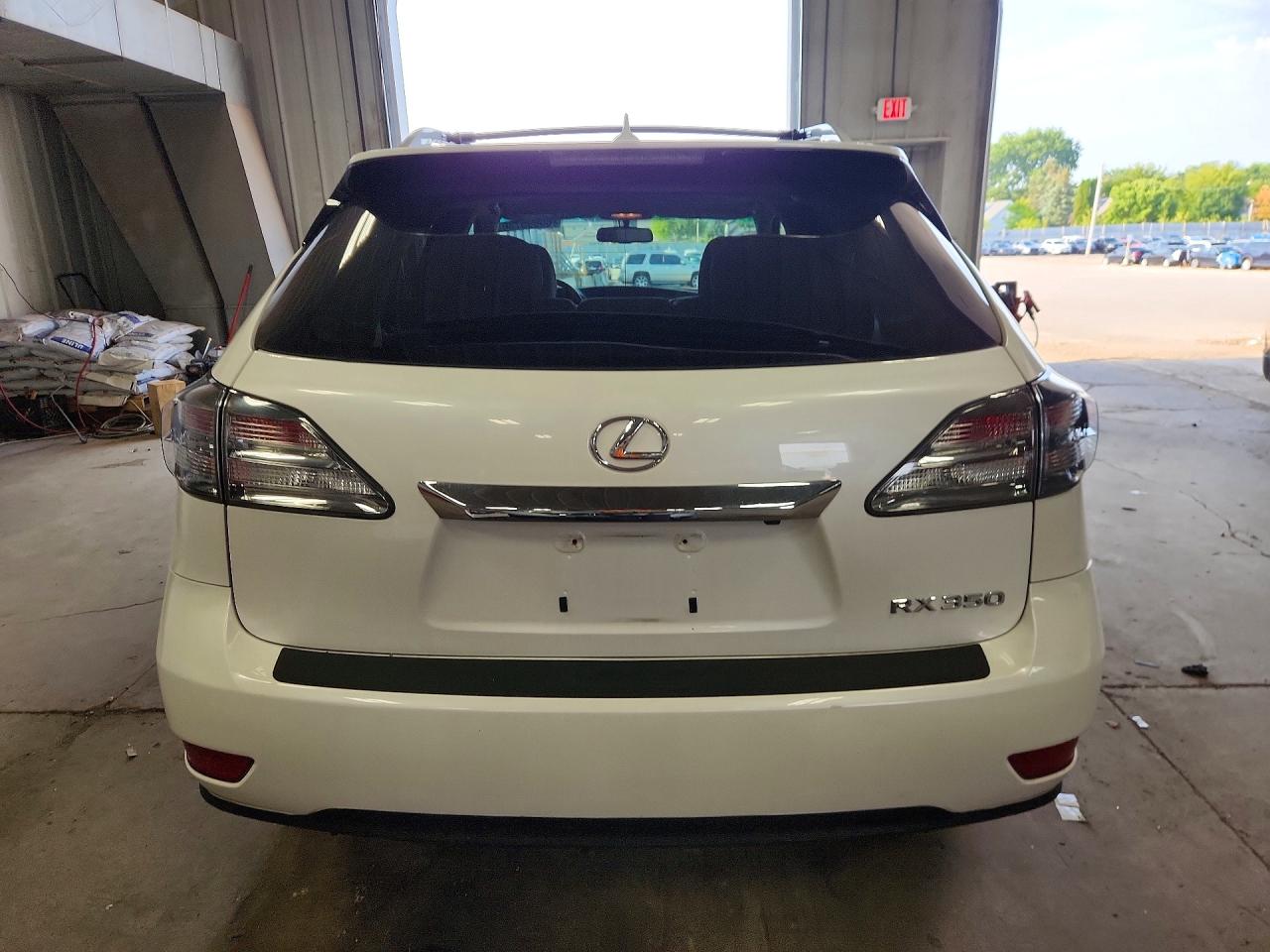 2011 Lexus Rx 350 White vin: 2T2BK1BA5BC087848