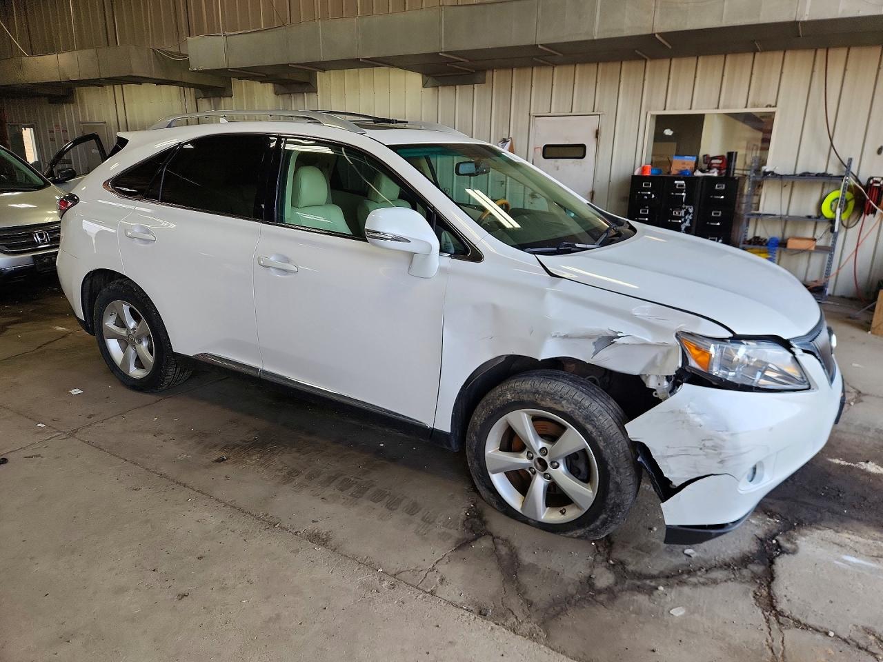 2011 Lexus Rx 350 White vin: 2T2BK1BA5BC087848