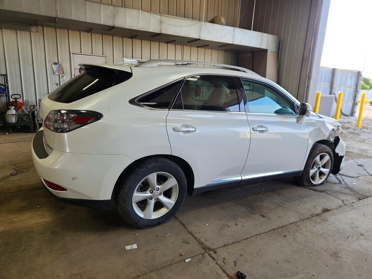 2011 Lexus Rx 350 White vin: 2T2BK1BA5BC087848