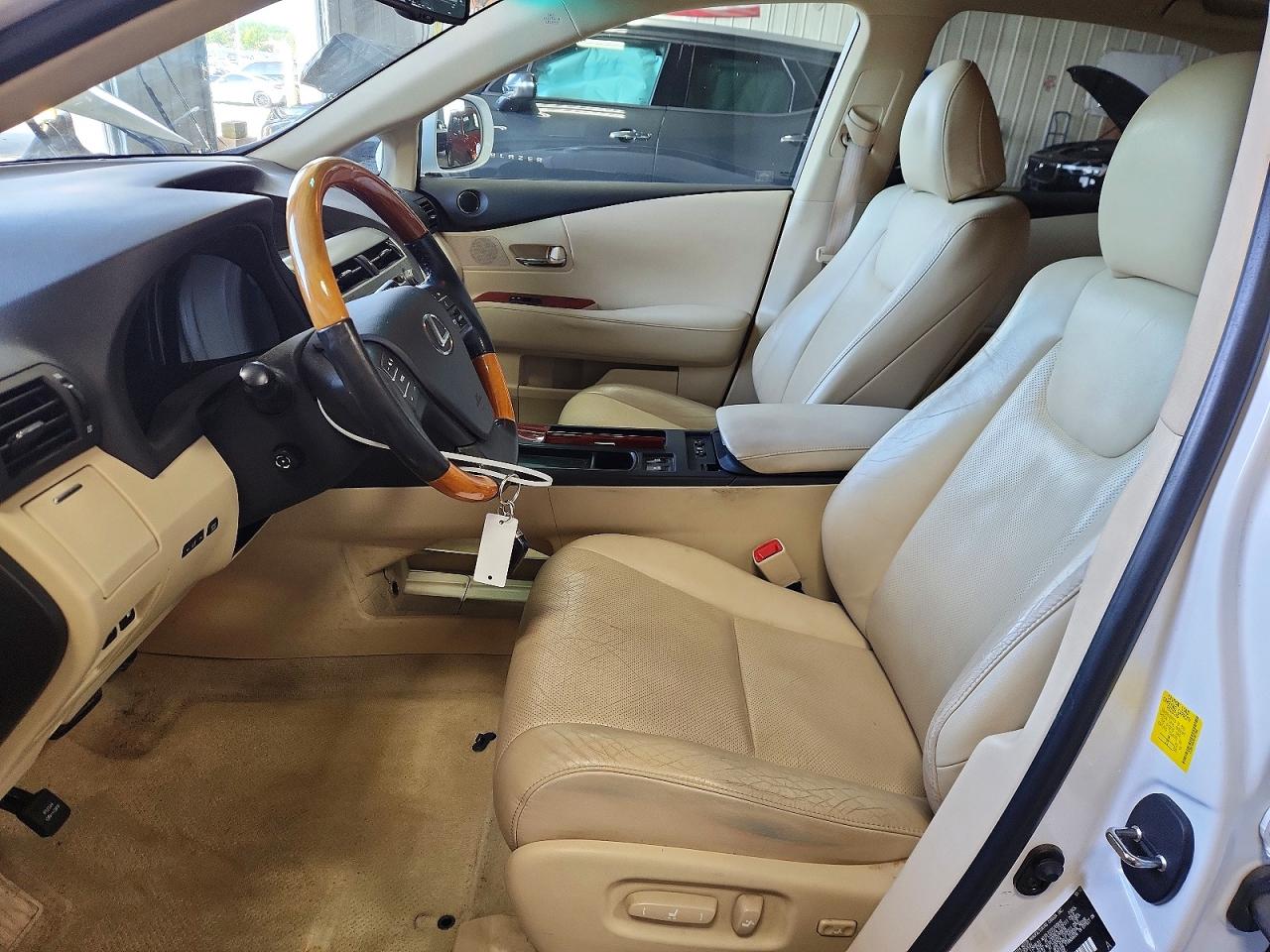 2011 Lexus Rx 350 White vin: 2T2BK1BA5BC087848