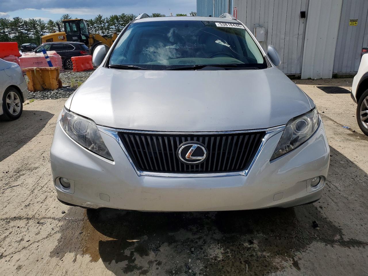 2011 Lexus Rx 350 Silver vin: 2T2BK1BA5BC094637