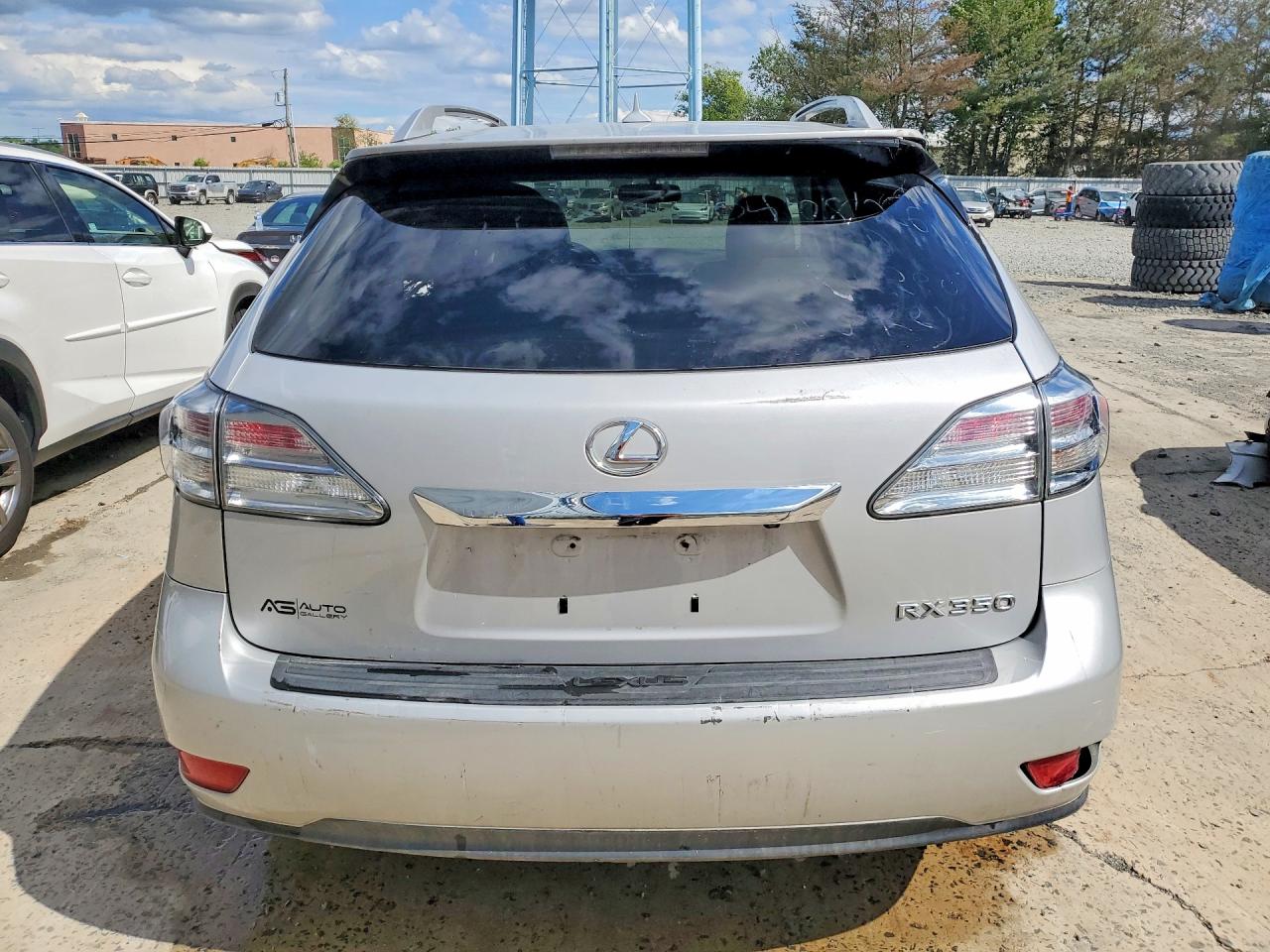 2011 Lexus Rx 350 Silver vin: 2T2BK1BA5BC094637