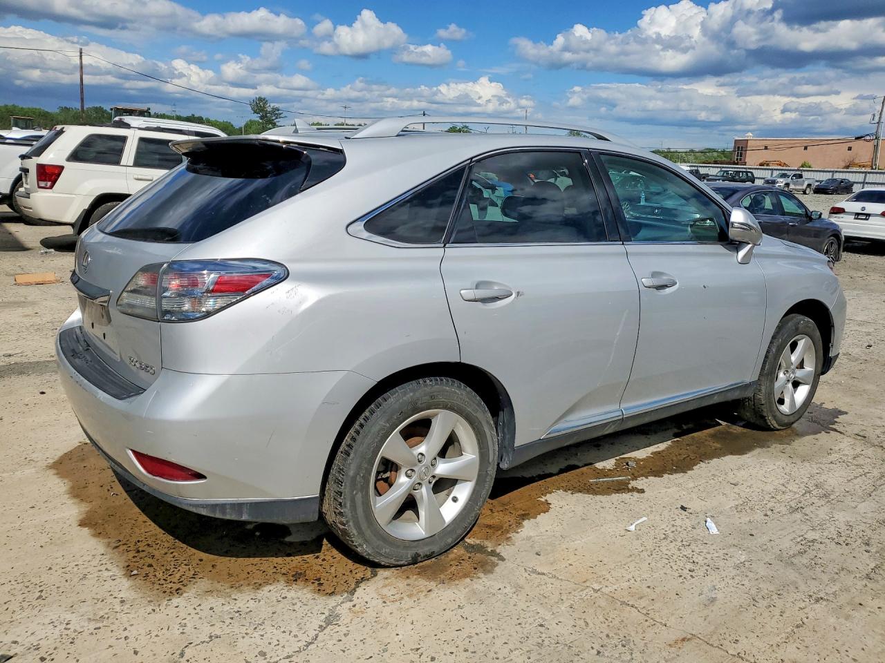 2011 Lexus Rx 350 Silver vin: 2T2BK1BA5BC094637