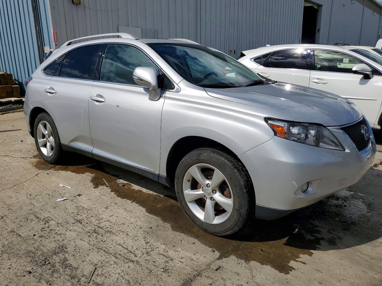 2011 Lexus Rx 350 Silver vin: 2T2BK1BA5BC094637