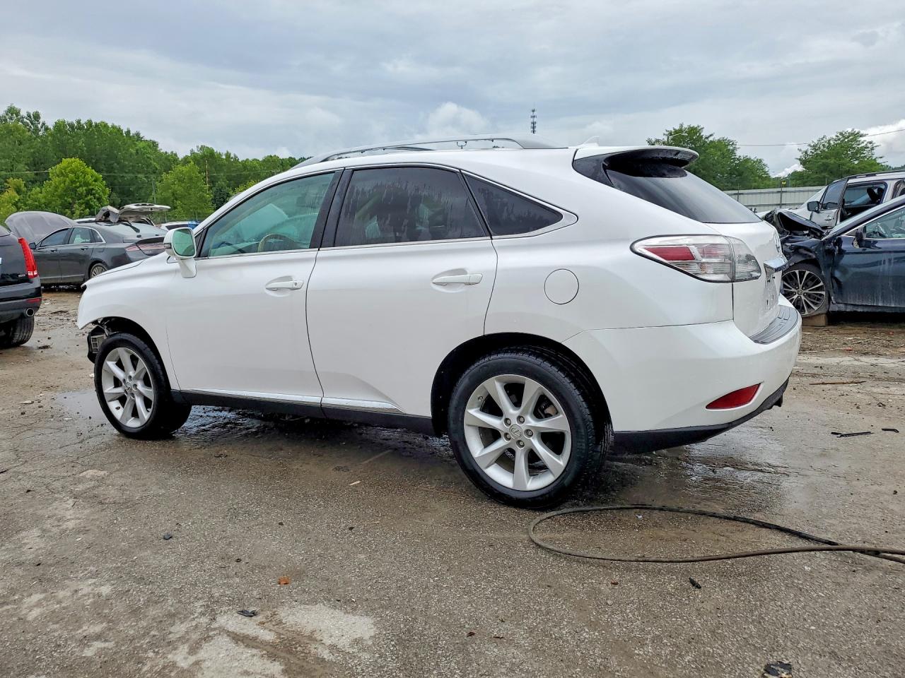 2011 Lexus Rx 350 White vin: 2T2BK1BA5BC098235