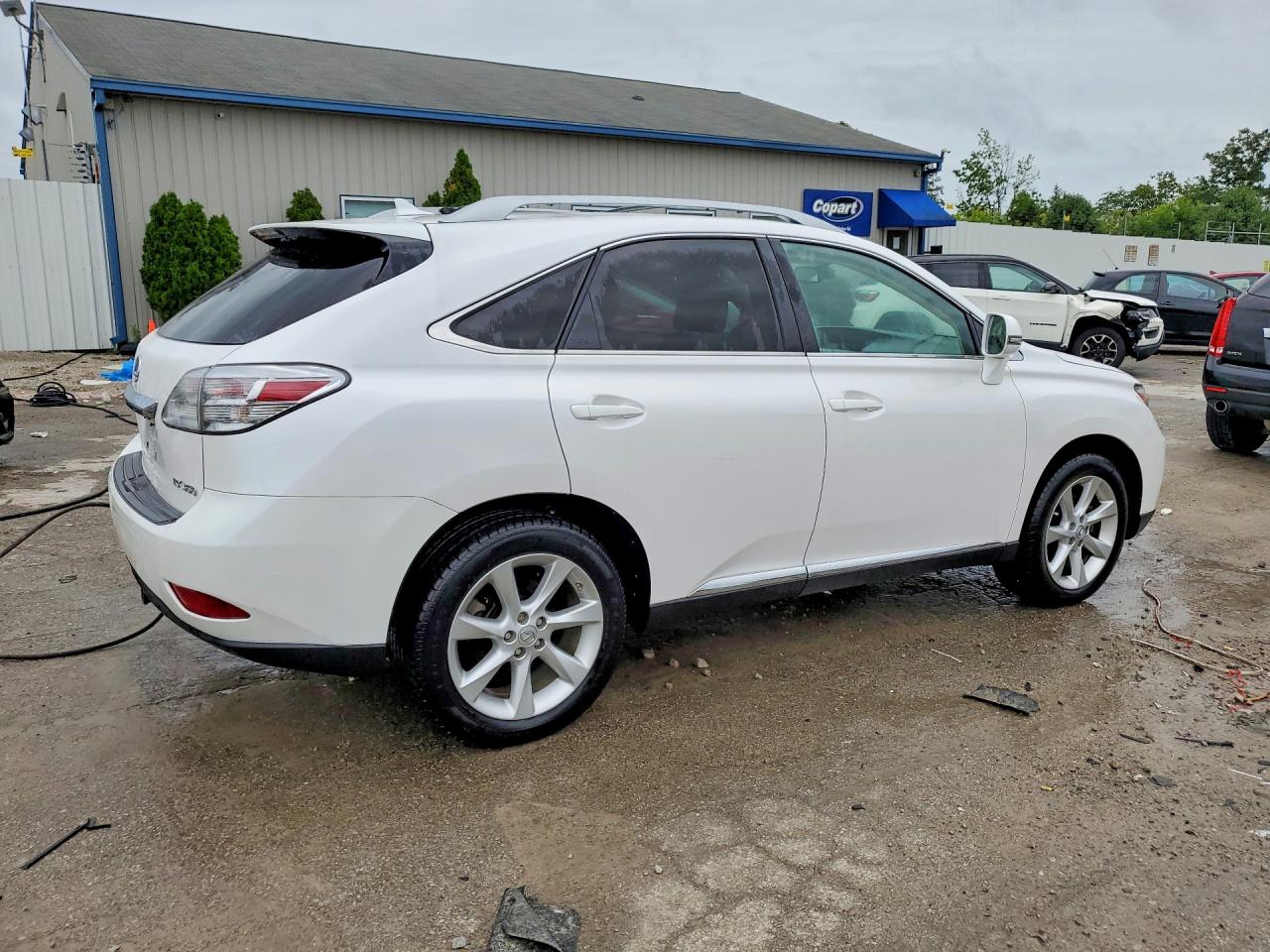 2011 Lexus Rx 350 White vin: 2T2BK1BA5BC098235