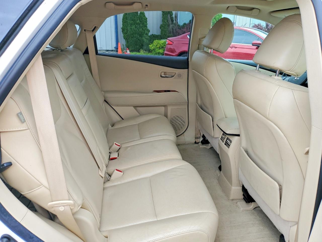 2011 Lexus Rx 350 White vin: 2T2BK1BA5BC098235