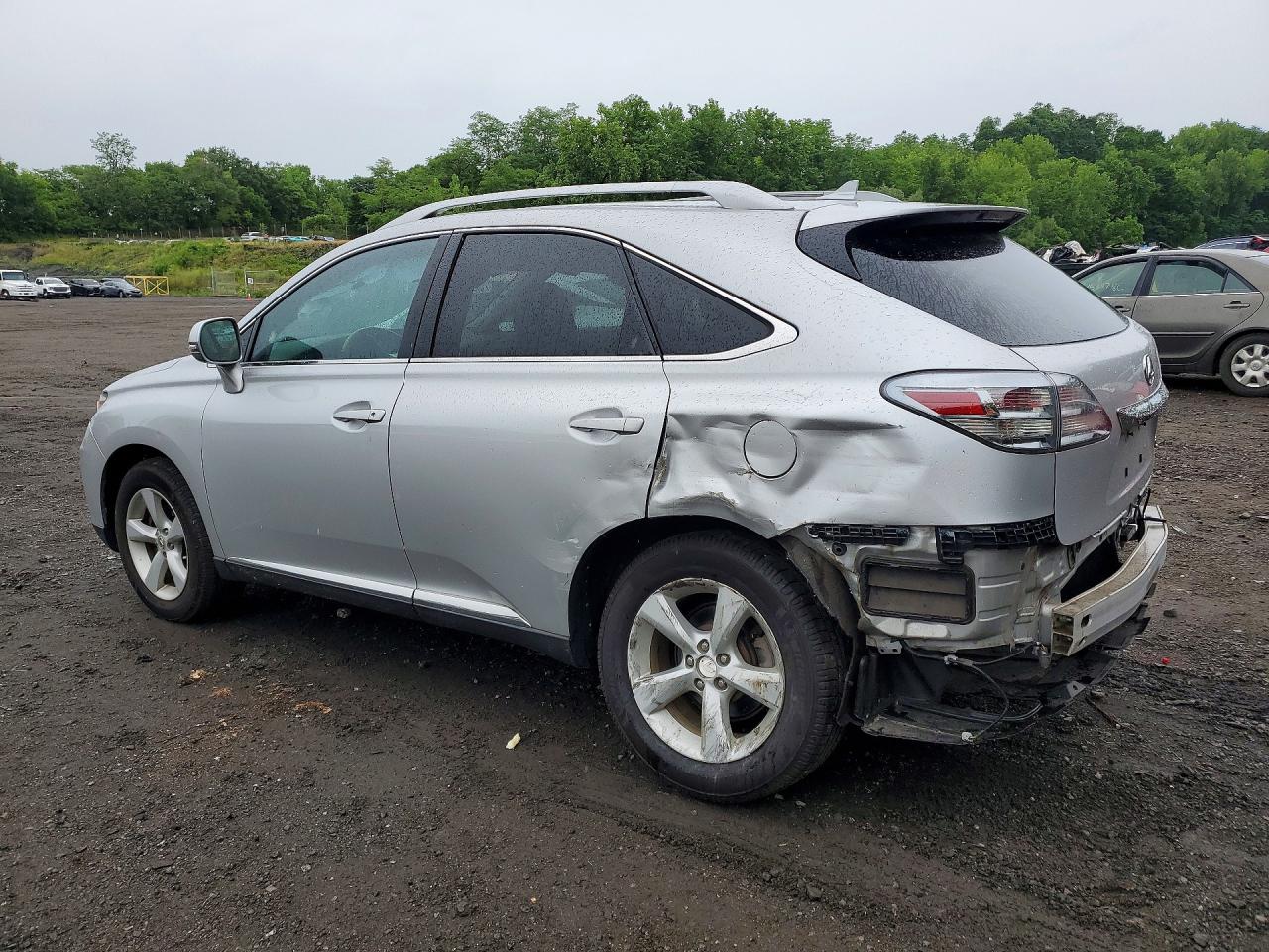 2012 Lexus Rx 350 Silver vin: 2T2BK1BA5CC121966