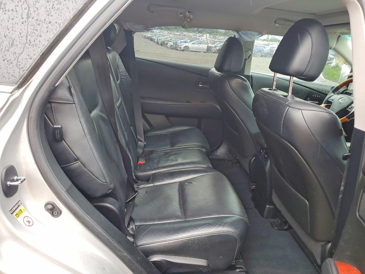2012 Lexus Rx 350 Silver vin: 2T2BK1BA5CC121966