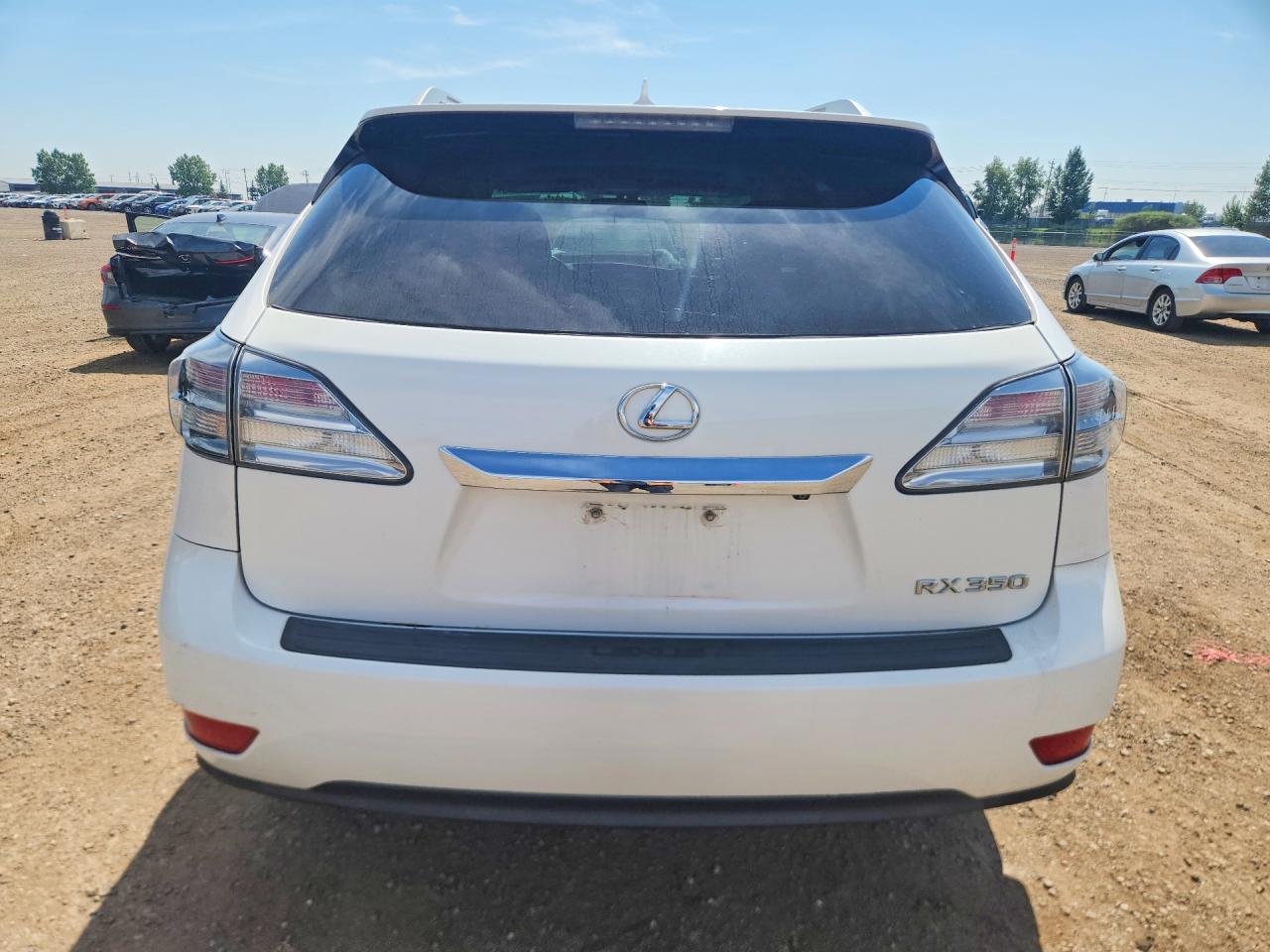 2012 Lexus Rx 350 White vin: 2T2BK1BA5CC122437