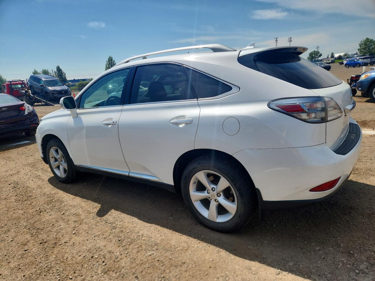 2012 Lexus Rx 350 White vin: 2T2BK1BA5CC122437