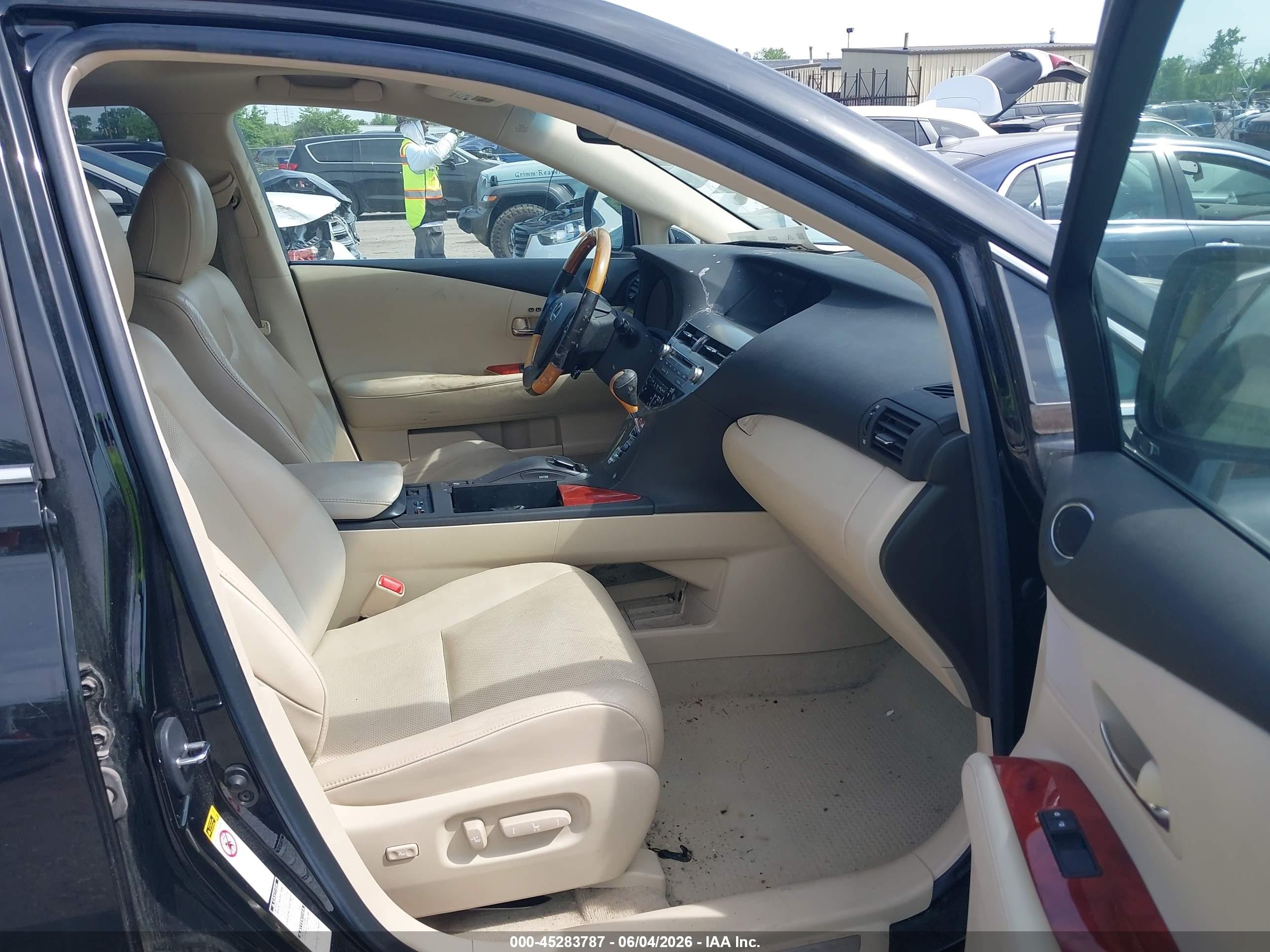 2012 Lexus Rx 350   Black vin: 2T2BK1BA5CC123944