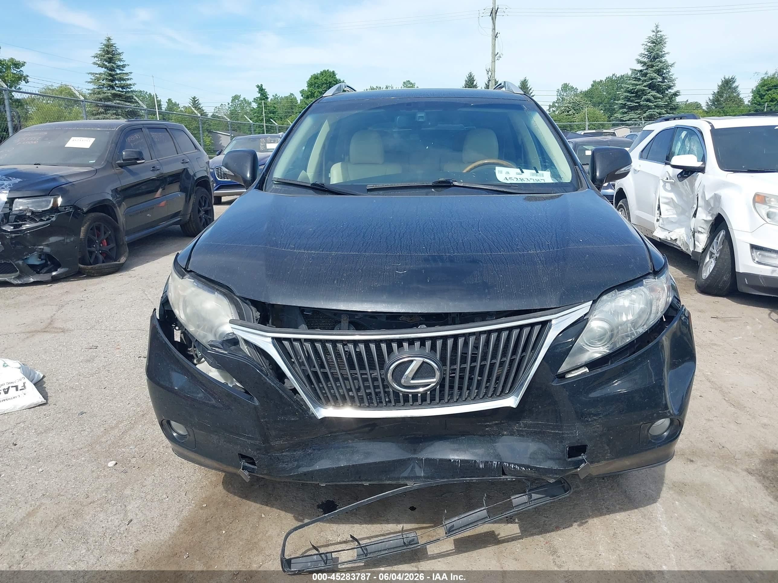 2012 Lexus Rx 350   Black vin: 2T2BK1BA5CC123944