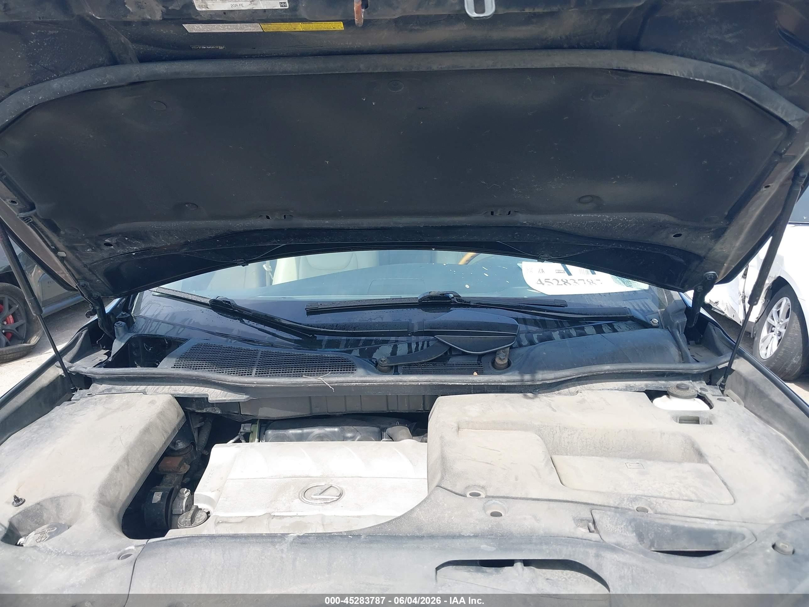 2012 Lexus Rx 350   Black vin: 2T2BK1BA5CC123944