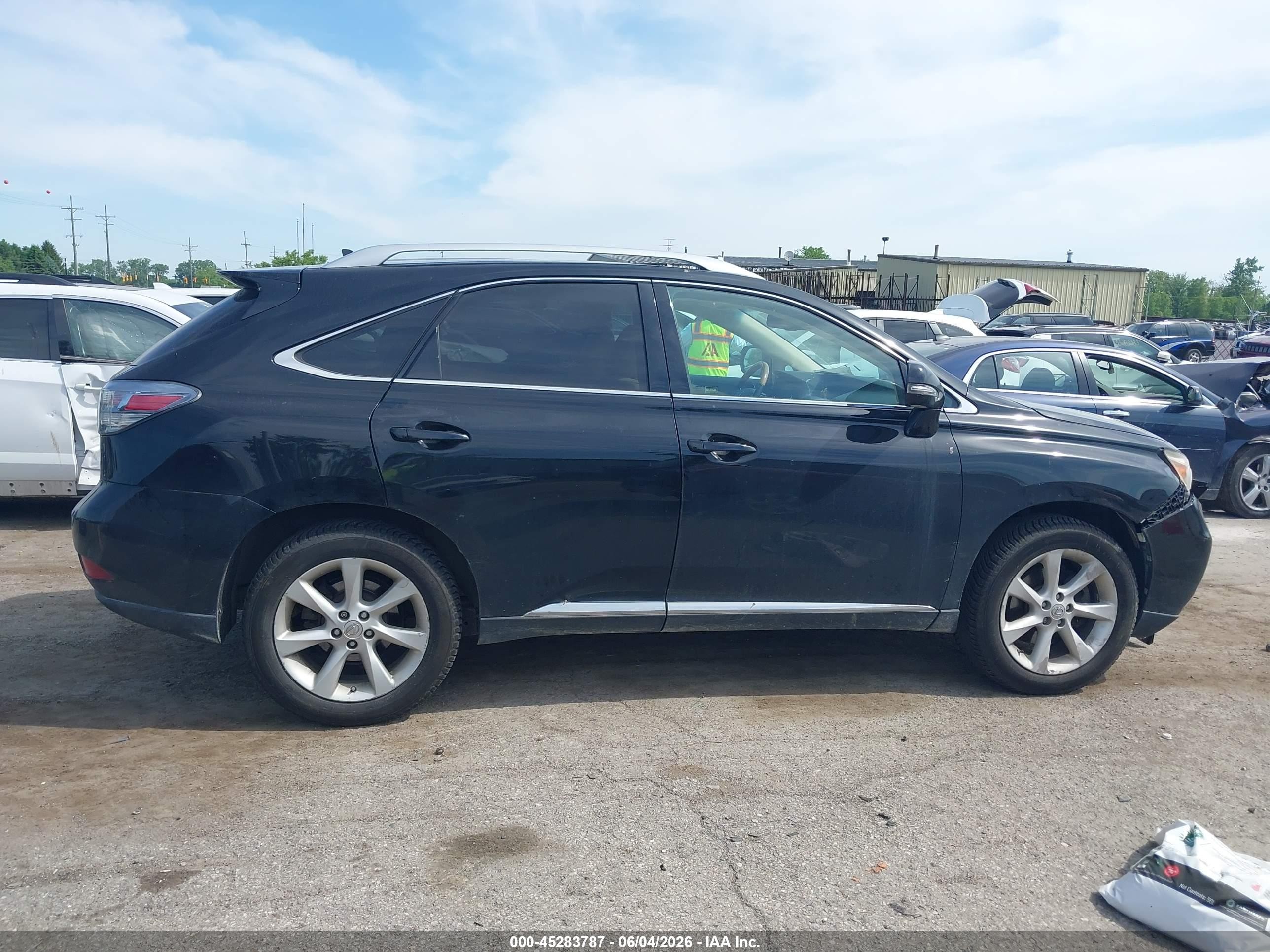 2012 Lexus Rx 350   Black vin: 2T2BK1BA5CC123944