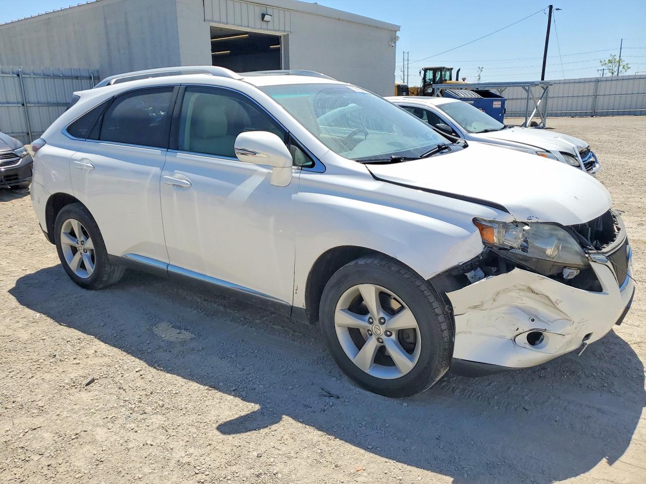 2012 Lexus Rx 350 White vin: 2T2BK1BA5CC134006