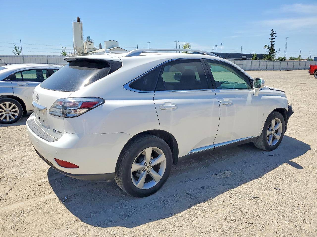 2012 Lexus Rx 350 White vin: 2T2BK1BA5CC134006