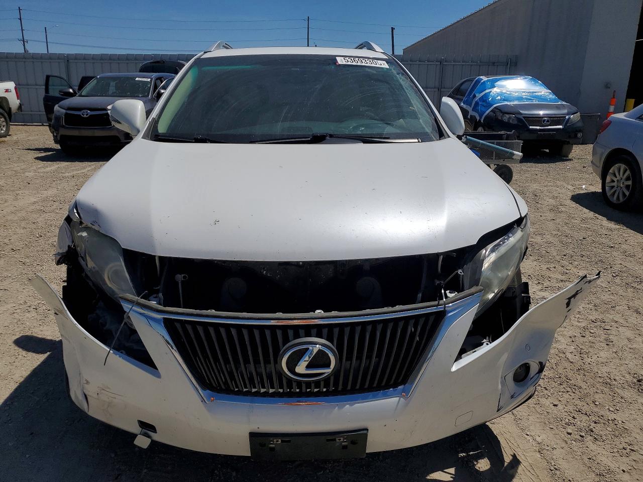 2012 Lexus Rx 350 White vin: 2T2BK1BA5CC134006
