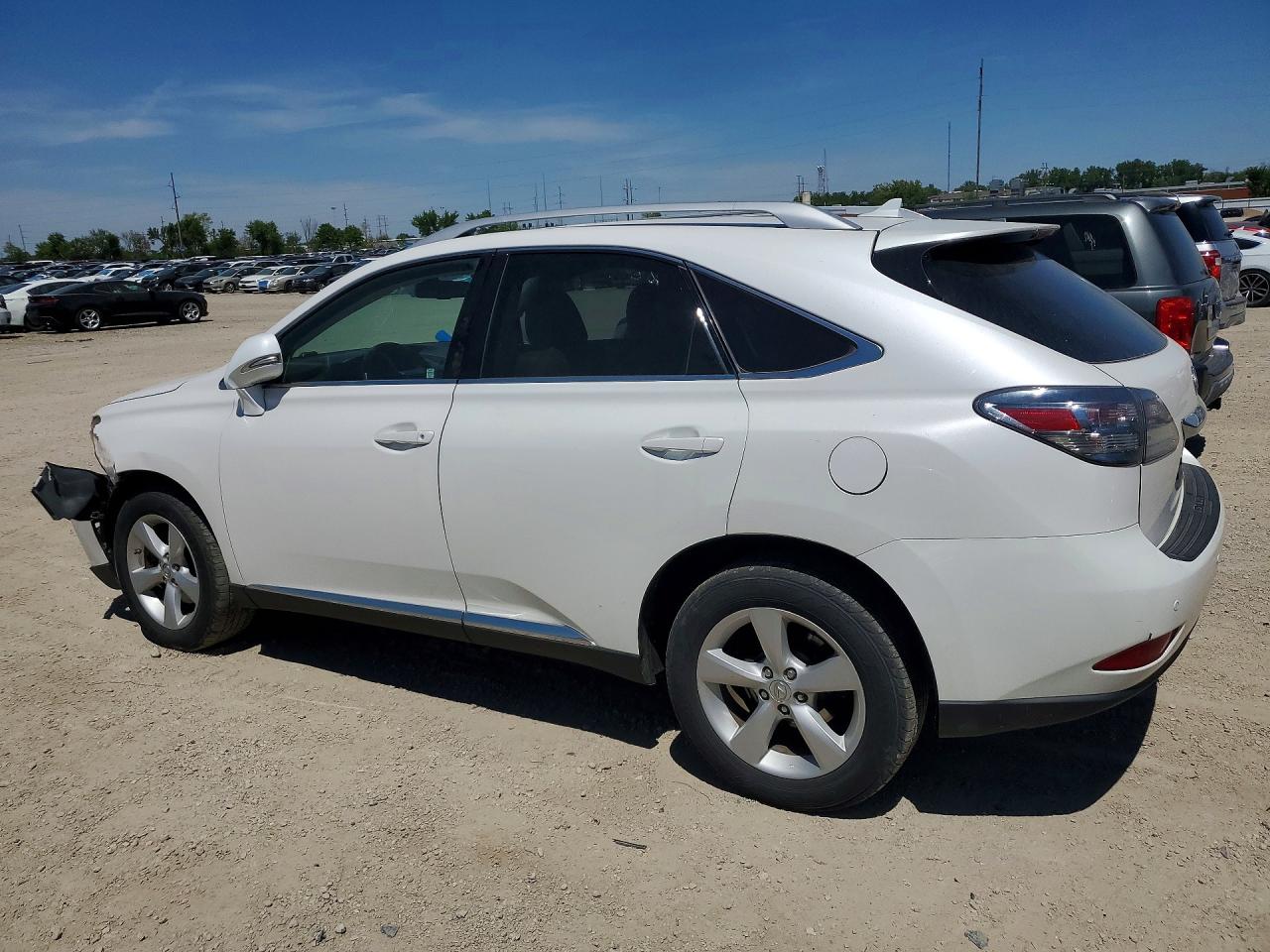 2012 Lexus Rx 350 White vin: 2T2BK1BA5CC134006