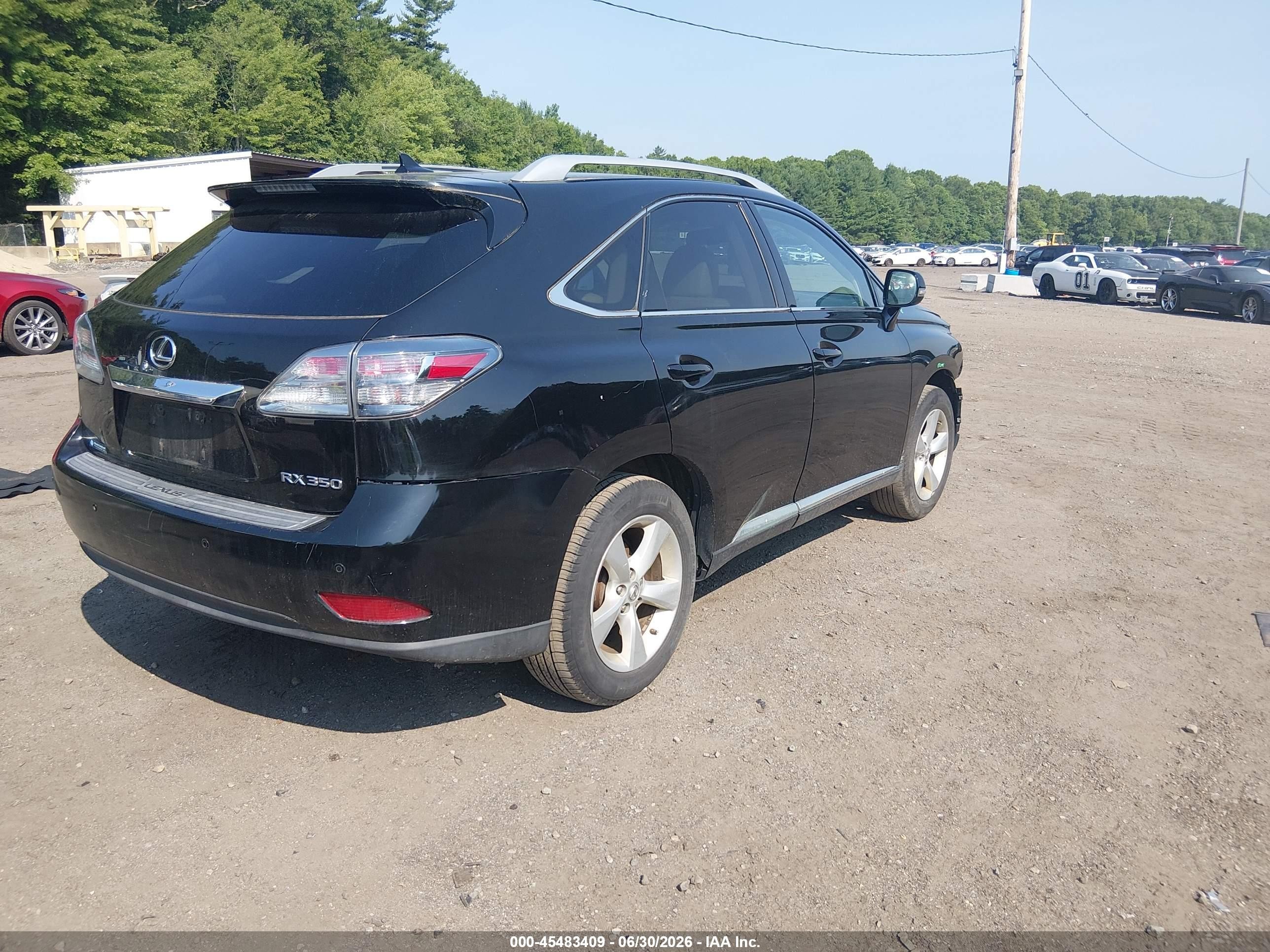 2012 Lexus Rx 350   Black vin: 2T2BK1BA5CC138489
