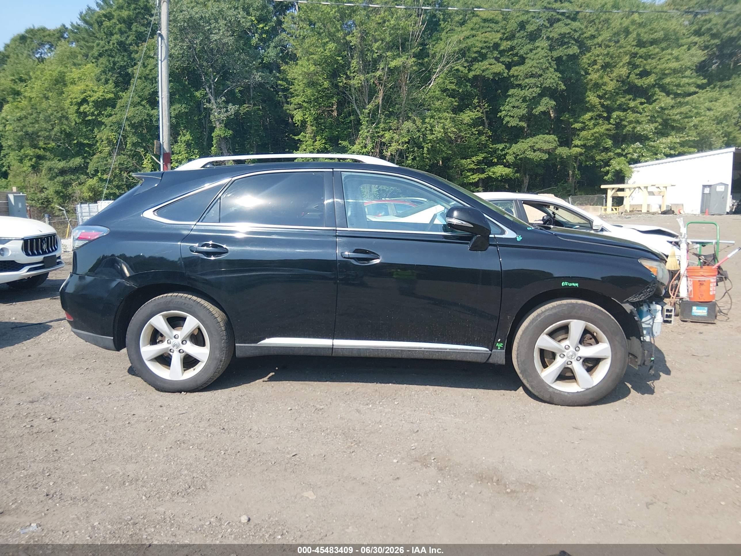 2012 Lexus Rx 350   Black vin: 2T2BK1BA5CC138489